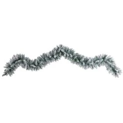 9ft. Pre-Lit LED Flocked Artificial Christmas Garland -Michaels Store D478772S 3