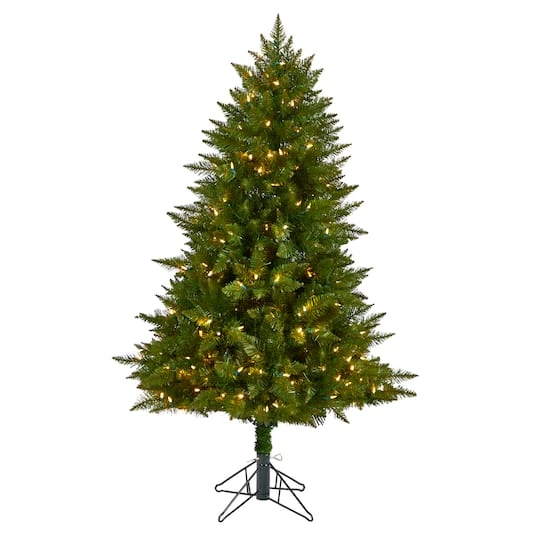 5ft. Pre-Lit Vermont Spruce Artificial Christmas Tree, Color Changing LED Lights 2 5ft. Pre-Lit Vermont Spruce Artificial Christmas Tree, Color Changing LED Lights - Image 2