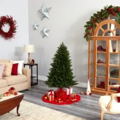 5ft. Pre-Lit Vermont Spruce Artificial Christmas Tree, Color Changing LED Lights 21 5ft. Pre-Lit Vermont Spruce Artificial Christmas Tree, Color Changing LED Lights -Michaels Store D478841S 10