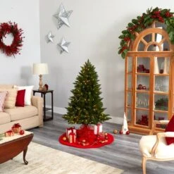 5ft. Pre-Lit Vermont Spruce Artificial Christmas Tree, Color Changing LED Lights 20 5ft. Pre-Lit Vermont Spruce Artificial Christmas Tree, Color Changing LED Lights -Michaels Store D478841S 9