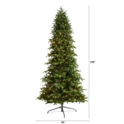 9ft. Pre-Lit South Carolina Fir Artificial Christmas Tree, Clear Lights -Michaels Store D478895S 2