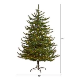6ft. Pre-Lit Vancouver Mountain Pine Artificial Christmas Tree, Clear Lights 18 6ft. Pre-Lit Vancouver Mountain Pine Artificial Christmas Tree, Clear Lights -Michaels Store D478898S 2