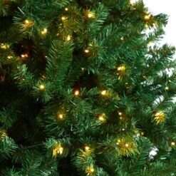 9ft. Pre-Lit Northern Tip Artificial Christmas Tree, Clear LED Lights 15 9ft. Pre-Lit Northern Tip Artificial Christmas Tree, Clear LED Lights -Michaels Store D478935S 4