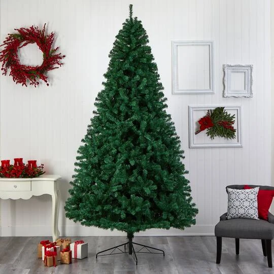 9ft. Pre-Lit Northern Tip Artificial Christmas Tree, Clear LED Lights 9 9ft. Pre-Lit Northern Tip Artificial Christmas Tree, Clear LED Lights - Image 9