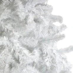 10ft. Pre-Lit White Artificial Christmas Tree, Clear LED Lights -Michaels Store D478940S 5