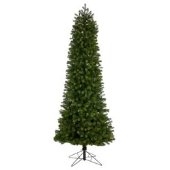 8.5ft. Pre-Lit Slim Colorado Mountain Spruce Artificial Christmas Tree, Multifunction White Micro LED Lights -Michaels Store D478961S 3