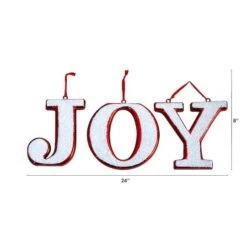 8.5" Joy Holiday Deluxe Shatterproof Ornament Set -Michaels Store D479029S 2