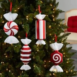 4ct. 12" Shatterproof Jumbo Candy Cane Christmas Ornaments -Michaels Store D479030S 7