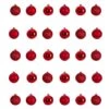 30ct. 2.5" Red Shatterproof Christmas Ornaments