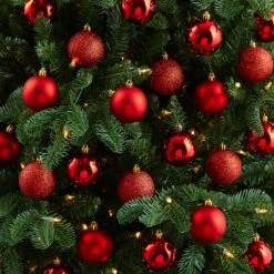 30ct. 2.5" Red Shatterproof Christmas Ornaments -Michaels Store D479040S 4