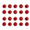 20ct. 3" Red Shatterproof Christmas Ornaments