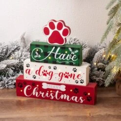 Glitzhome® 12" LED Lighted Pet Block Word Sign -Michaels Store D479431S 3