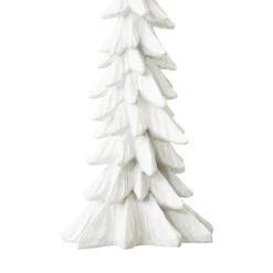 Glitzhome® 14.75" White Christmas Tree Table Décor -Michaels Store D479436S 6