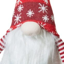 Glitzhome® 28" Fabric Christmas Gnome Shelf Sitter With Dangling Legs -Michaels Store D479445S 8