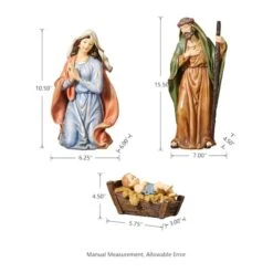 Glitzhome® 16" Oversized Nativity Figurine Set -Michaels Store D479480S 6