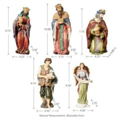 Glitzhome® 10" Nativity Figurine Set 13 Glitzhome® 10" Nativity Figurine Set -Michaels Store D479482S 5