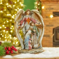 Glitzhome® 11" Nativity Décor -Michaels Store D479483S 2
