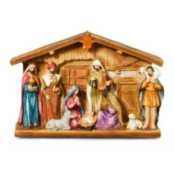 Glitzhome® 9" Nativity Décor -Michaels Store D479485S 6