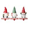 Glitzhome® 7" Gnomes Stocking Holder Set