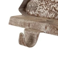 Glitzhome® 8" Marquee LED Wooden & Metal Christmas Tree Stocking Holder Set -Michaels Store D479507S 7