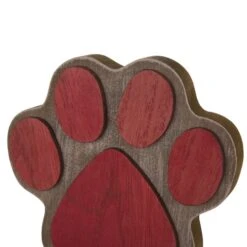 Glitzhome® Paw Print Christmas Stocking Holder Set 15 Glitzhome® Paw Print Christmas Stocking Holder Set -Michaels Store D479511S 7