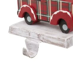Glitzhome® Red Truck Stocking Holder Set 15 Glitzhome® Red Truck Stocking Holder Set -Michaels Store D479513S 7