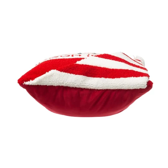 Glitzhome® Hooked 3D Santa Throw Pillow Set 8 Glitzhome® Hooked 3D Santa Throw Pillow Set - Image 8