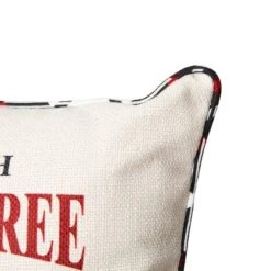Glitzhome® Farm Fresh Heavy Cotton Christmas Tree Throw Pillow -Michaels Store D479543S 7