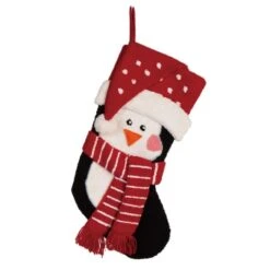 Glitzhome® 19" 3D Penguin Hooked Stockings, 2ct. 7 Glitzhome® 19" 3D Penguin Hooked Stockings, 2ct. -Michaels Store D479608S 3