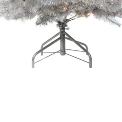 Northlight 7.5ft. Pre-Lit Full Metallic Tinsel Artificial Christmas Tree, Clear Lights -Michaels Store D489949S 13