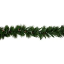 Northlight 9ft. Artificial White Valley Pine With Pine Cones Garland -Michaels Store D491008S 14