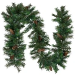 Northlight 9ft. Artificial Royal Oregon Fir Garland -Michaels Store D491009S 11