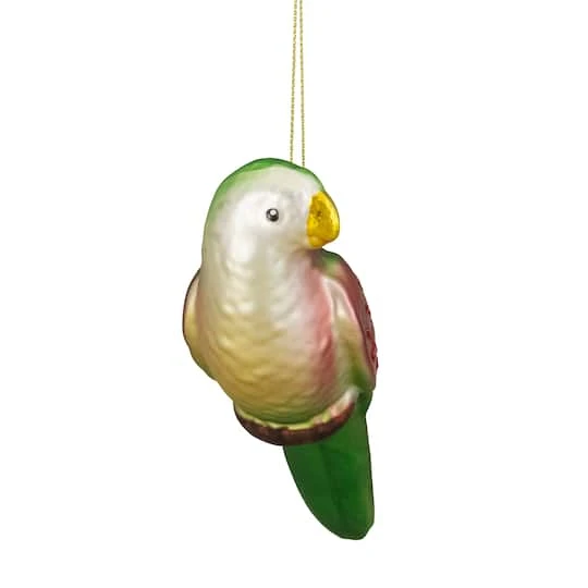 Northlight Yellow And Red Matte Parrot Glass Ornament 9 Northlight Yellow And Red Matte Parrot Glass Ornament - Image 9
