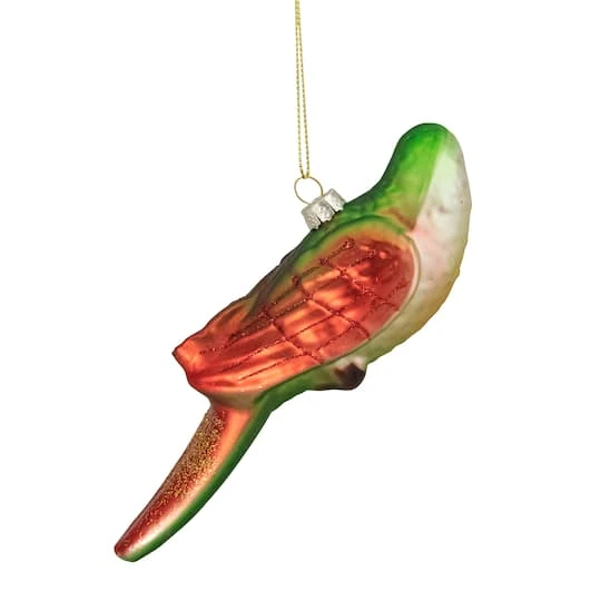 Northlight Yellow And Red Matte Parrot Glass Ornament 10 Northlight Yellow And Red Matte Parrot Glass Ornament - Image 10