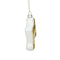 Northlight Gold & White Eighth Note Music Symbol Glass Ornament -Michaels Store D491061S 2