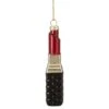 Northlight 4.5" Red Lipstick Glass Christmas Ornament