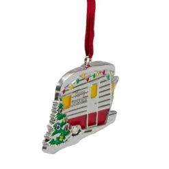 Northlight Silver Plated Camper Crystal Embellished Ornament 6 Northlight Silver Plated Camper Crystal Embellished Ornament -Michaels Store D491105S 2