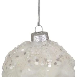 Northlight 3.5" Silver Frosted Pine Cone Glass Christmas Ornament 15 Northlight 3.5" Silver Frosted Pine Cone Glass Christmas Ornament -Michaels Store D491145S 14