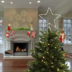 13.5" Open Star Tree Top With Dual Color® Lights 6 13.5" Open Star Tree Top With Dual Color® Lights -Michaels Store D491245S 2