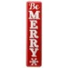 31" Be Merry Holiday Wall Sign