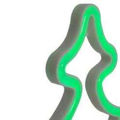 Northlight 9.5" Green Neon LED Christmas Tree Window Silhouette 9 Northlight 9.5" Green Neon LED Christmas Tree Window Silhouette -Michaels Store D491424S 4
