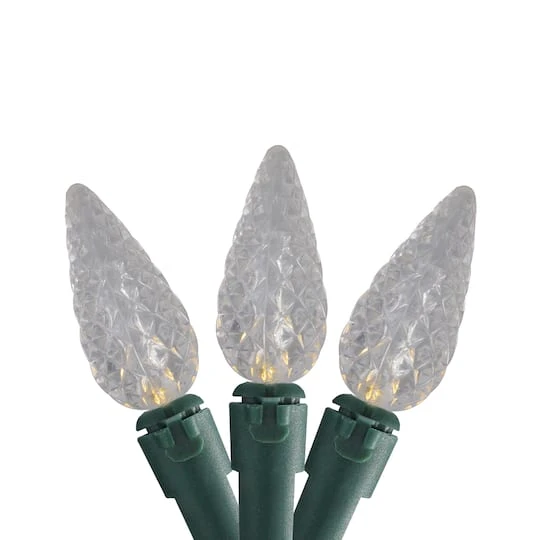 35ct. White LED C6 Mini Christmas String Lights 1 35ct. White LED C6 Mini Christmas String Lights