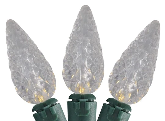 35ct. White LED C6 Mini Christmas String Lights 3 35ct. White LED C6 Mini Christmas String Lights - Image 3