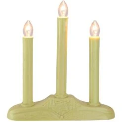 Northlight 11" Christmas Candle Lamp