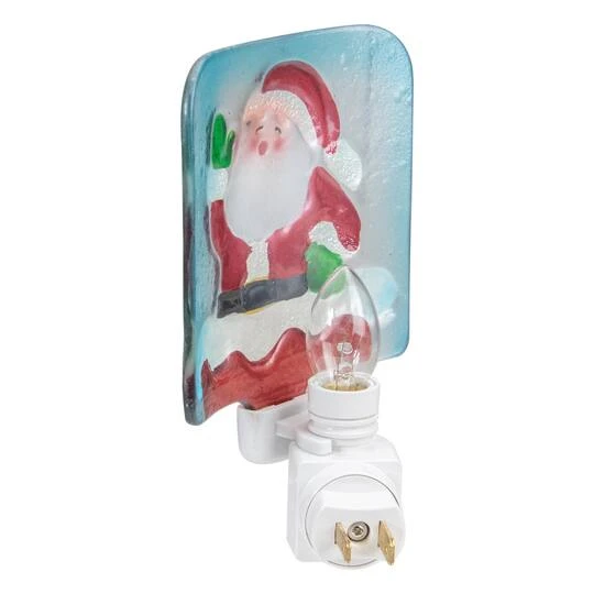 Northlight 6" Red & White Santa Claus Christmas Night Light 8 Northlight 6" Red & White Santa Claus Christmas Night Light - Image 8