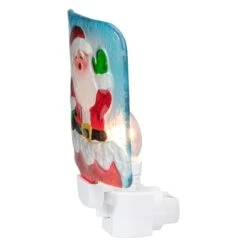 Northlight 6" Red & White Santa Claus Christmas Night Light 10 Northlight 6" Red & White Santa Claus Christmas Night Light -Michaels Store D491466S 2