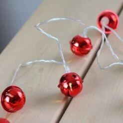 Northlight 8ct. Red LED Jingle Bell Christmas Lights 6 Northlight 8ct. Red LED Jingle Bell Christmas Lights -Michaels Store D491474S 2
