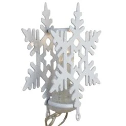 Northlight 8ct. Warm White LED Snowflake Christmas Lights -Michaels Store D491477S 3