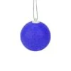 Sienna 7" Blue Shimmering Sphere Mini Ball Outdoor Decorative Patio Christmas String Lights