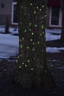 Northlight 2ft. X 8ft. LED Tree Trunk Wrap Christmas Net Lights Green -Michaels Store D491511S 3
